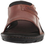 Rockport mens Darwyn 2 Slide Sandal, Coach Brown, 10.5 Wide US