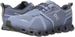 On Men's Cloud 5 Waterproof Sneakers, Metal/Navy, Blue, 7 Medium US
