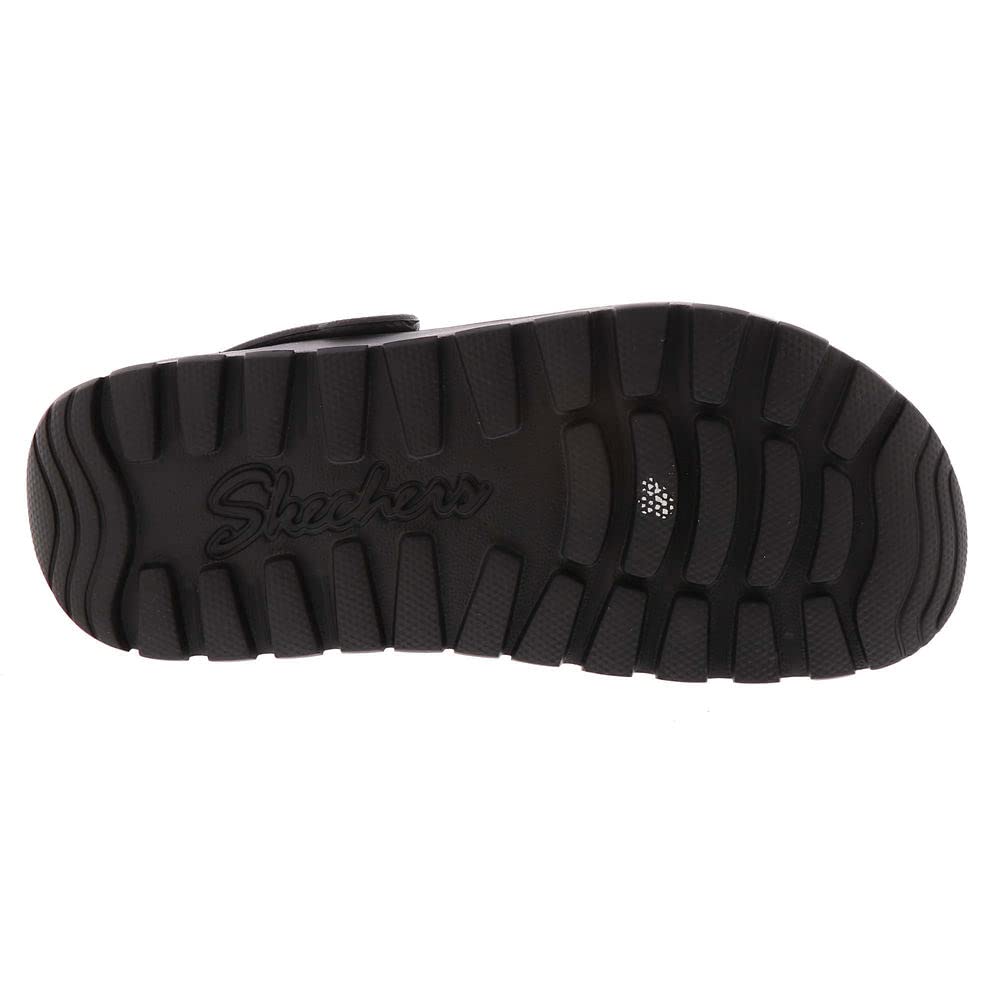 Skechers Foamies Footsteps-Mountainside Clog Women's Slip On 8 Black