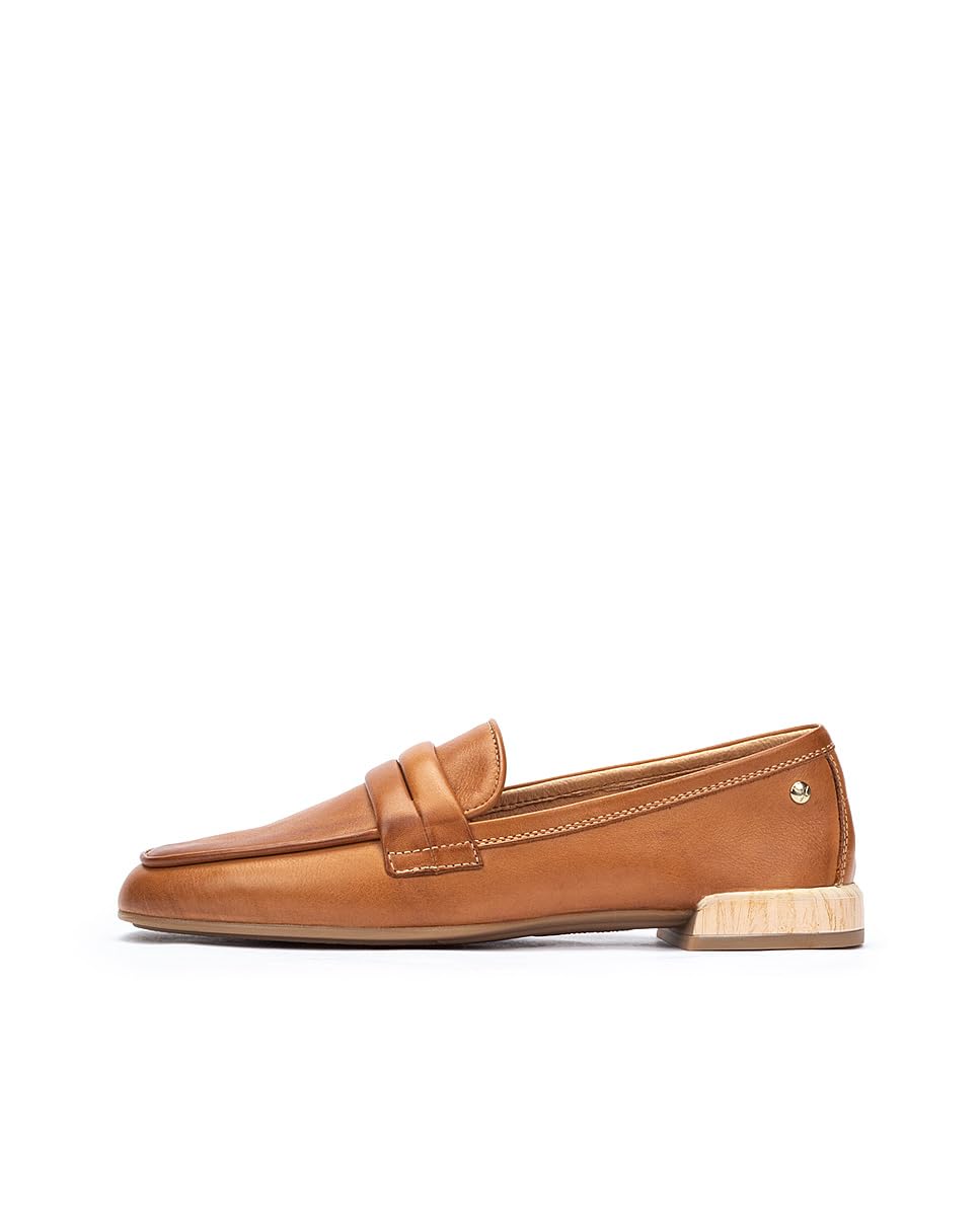 PIKOLINOS Loafers Leather Almeria for Woman Brandy