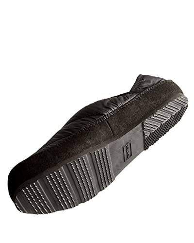 Hunters Boots Women's Puffer Slippers, Black, 10 Medium US