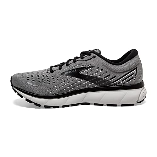Brooks Men's Ghost 13 Running Shoe - Primer Grey/Pearl/Black - 10 Wide