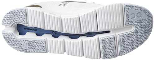 On Women's Cloudrift Sneakers, Ivory | Heather, White, Blue, 9.5 Medium US