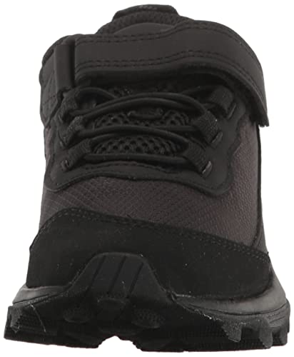 Merrell Moab Speed Low Alternative Closure Waterproof Sneaker, Triple Black, 1.5 US Unisex Big Kid