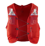 Salomon ADV HYDRA VEST 4 Running Hydration Pack , Fiery Red, M