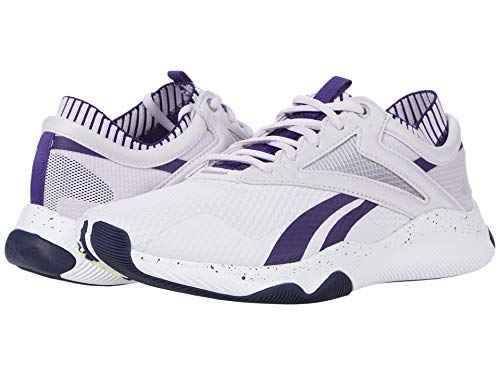 Reebok womens Hiit Cross Trainer, Luminous Lilac/Dark Orchid/White, 8 US