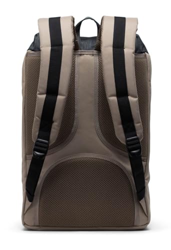 Herschel Supply Co. Little America Mid-Volume Timberwolf/Black Denim/Black One Size