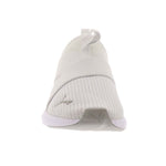 PUMA Prowl Slip-On Shine Micro Women's Sneaker 11 B(M) US White-Silver