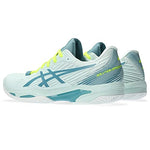 ASICS Women's Solution Speed FlyteFoam 2 Clay Tennis Shoes, 5.5, Soothing SEA/GRIS Blue