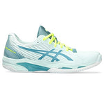 ASICS Women's Solution Speed FlyteFoam 2 Clay Tennis Shoes, 5.5, Soothing SEA/GRIS Blue