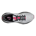 Brooks Women's Trace Neutral Running Shoe - Ebony/White/Pink - 9.5