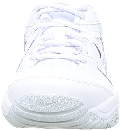 Nike Women's Court Lite 2 Tennis Shoe (White/Aluminum-Pure Platinum, 10)