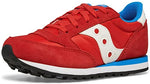 Saucony Jazz Original Sneaker, RED/Blue, 2 US Unisex Big Kid