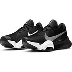 Nike Women's Air Zoom Superrep 2 Gymnastics Shoe, Black/White-black-dk Smoke Grey, 6