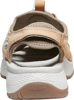 KEEN Women's Astoria West Closed Toe Sandals, Doe/Blue Glass, 9.5