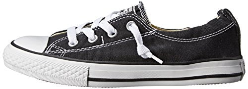 Converse Girl's Chuck Taylor All Star Shoreline Sneaker, Black, 10.5 M US Little Kid
