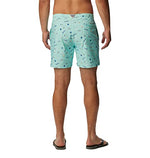 Columbia Men's Super Slack Tide Hybrid Water Short, Gulf Stream Boozy Bobbers, Small