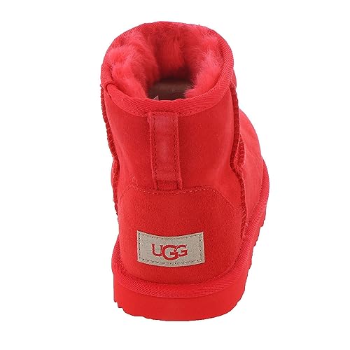 UGG K Classic Mini II Fashion Boot, Cherry Pie, 6 Big Kid