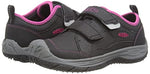 KEEN Speed Hound Durable Comfortable Easy On High Traction Sneakers, Black/Fuchsia Purple, 5 US Unisex Big Kid
