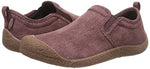 KEEN Women's Howser Canvas Low Height Casual Comfy Durable Slip On Slipper, Andorra/Brown, 11