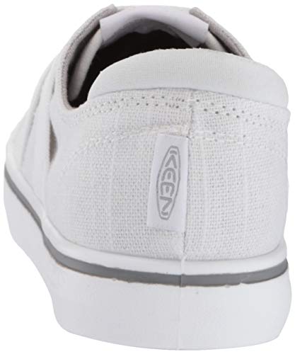 KEEN Women's ELSA IV Gore Slip-ON Sneaker, White, 6.5