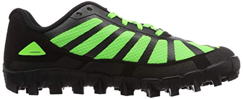 Inov-8 Mens Mudclaw G 260 V2 Trail Running Shoes - Ultra -Durable & Breathable Perfect for Obstacle Course Races - Black/Green - 9
