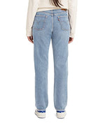 Levi's Women's Premium 501 Original Fit Jeans, Medium Indigo Worn in, 24