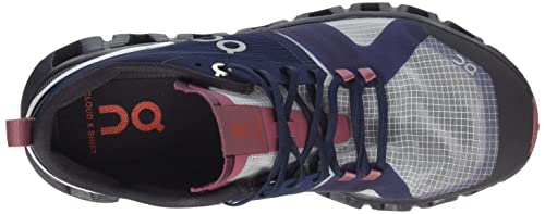 On Running Womens Cloud X Shift Textile Synthetic Ink Cherry Trainers 8 US