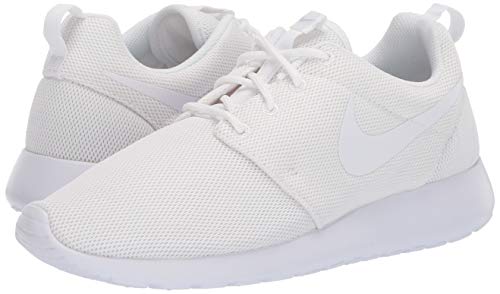 Nike Women's Roshe One White/White/Platinum 10 B US