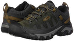 KEEN Men's Targhee Vent Hiking Shoe, Raven/Bronze Brown, 12 M US