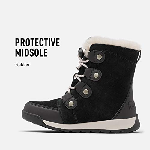 Sorel Boy's Snow Boot, Black, 10 us Little Kid