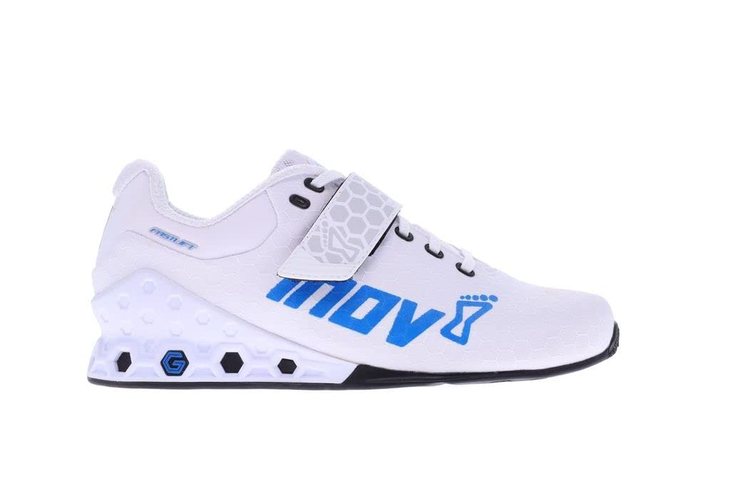 Inov-8 Mens Fastlift Power G 380 Weightlifting Shoes White/Blue