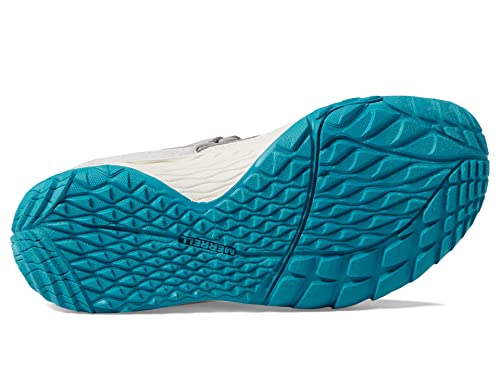 Merrell Trail Glove 7 A/C (Little Kid/Big Kid) Grey/Blue/Lime 11.5 Little Kid M