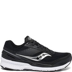 Saucony Women's Echelon 8 Running Shoe, Black/White, 10.5 Wide
