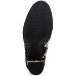 Kenneth Cole Women's Women's Justin High Heel Knee Boot, Black/White, 9