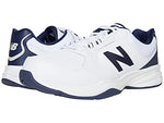 New Balance Men's 411 V1 Training Shoe, White/Pigment, 11.5