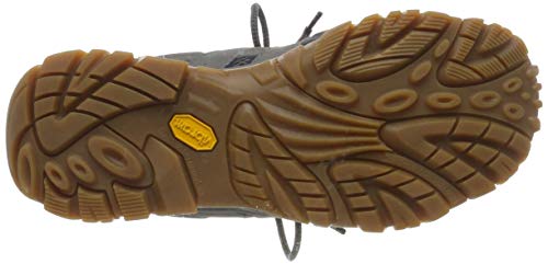 Merrell womens High Rise Hiking Boots, Grey Charcoal, 8 US