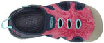 KEEN Stingray Closed Toe Water Sandals, Blue Depths/Festival Fuchsia, 3 US Unisex Big Kid