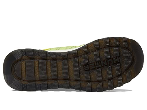 Hunter Travel Trainer Sneakers for Women - Nylon and Mesh Upper and Regular Fit with Lace-Up Closure Zesty Yellow/Shaded White/Black 9 M