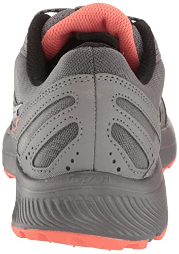Saucony Women's Cohesion TR15 Trail Running Shoe, Charcoal/Coral, 7.5