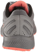 Saucony Women's Cohesion TR15 Trail Running Shoe, Charcoal/Coral, 7.5