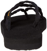 Teva Women's Olowahu Flip-Flop (39 M EU / 8 B(M) US, Mix Black on Black)