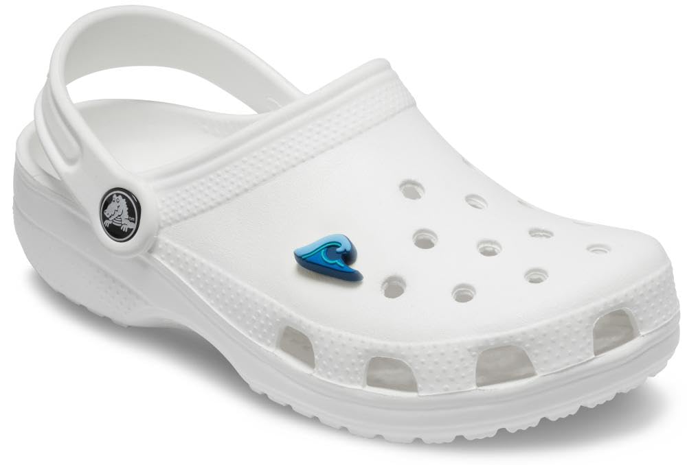 Crocs Jibbitz Charms – Plants & Animals – Flowers – Summer – 100% Man-made Material – Easy Attachment Big Wave One Size One Size