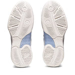 ASICS Kid's GEL-GAME 8 Grade School Tennis, 3.5, WHITE/LAKE DRIVE