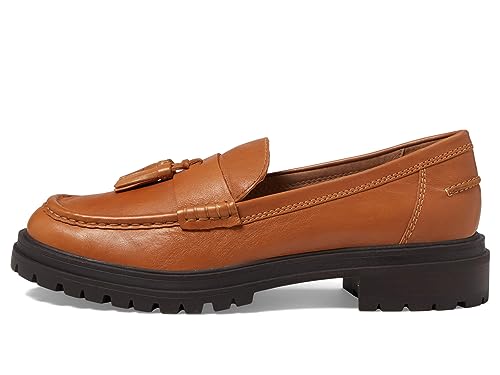 Madewell The Bradley Tassel Lugsole Loafer Desert Camel 8.5 M