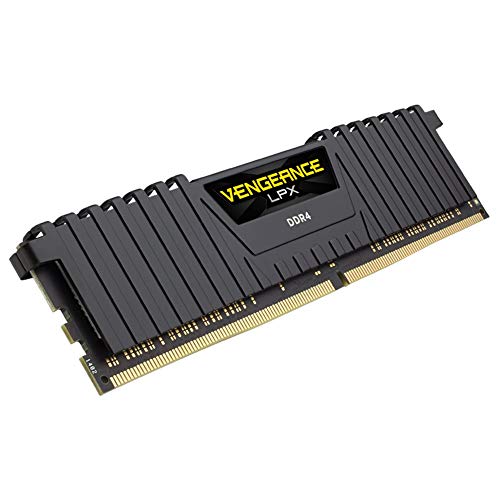 CORSAIR VENGEANCE LPX DDR4 RAM 16GB (2x8GB) 3000MHz CL15-17-17-35 1.35V Intel AMD Desktop Computer Memory - Black (CMK16GX4M2B3000C15)