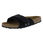 Birkenstock Women's Oita Slides, Black, 8-8.5 Narrow US
