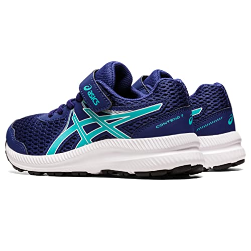ASICS Contend 7 PS (Toddler/Little Kid) Dive Blue/Seaglass 11 Little Kid M
