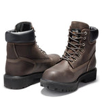 Timberland PRO Men's Direct Attach 6 Inch Steel Safety Toe Insulated Waterproof Industrial Work Boot, Brown-2024 New, 10 Wide