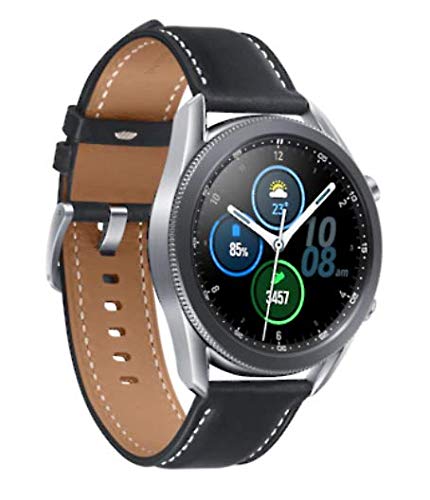 Samsung Galaxy Watch3 R840 Smartwatch (45mm Stainless Steel) International Version - Mystic Silver